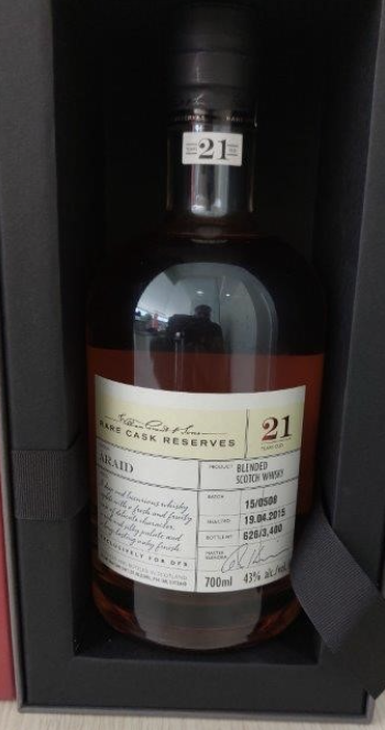 (image for) William Grant & Sons Araid 21 years Blended Scotch Whisky, 42% - WAS: $300+